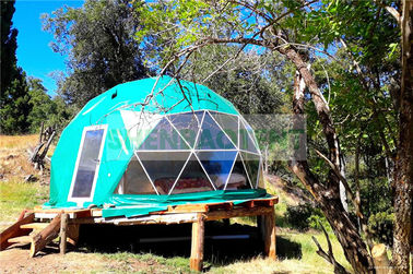 Слой алюминия доказательства жары дома 2 нестандартных конструкций шатра купола гостя водоустойчивый располагаясь лагерем